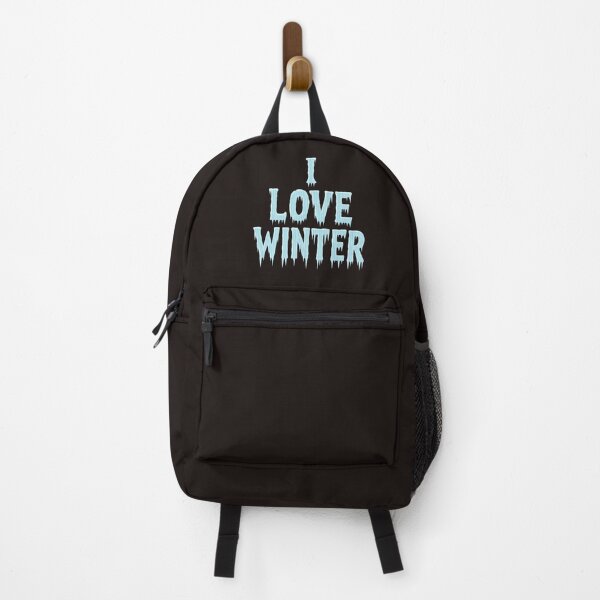 Item preview, I Love Winter – Icicle Lettering Design designed and sold by GeoWild Designs.