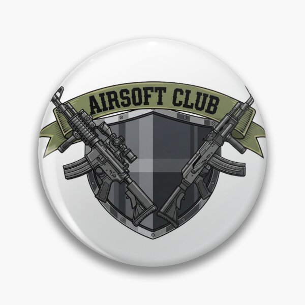 Item preview, Airsoft Club Logo - Tactical Emblem Design designed and sold by SupraShore.