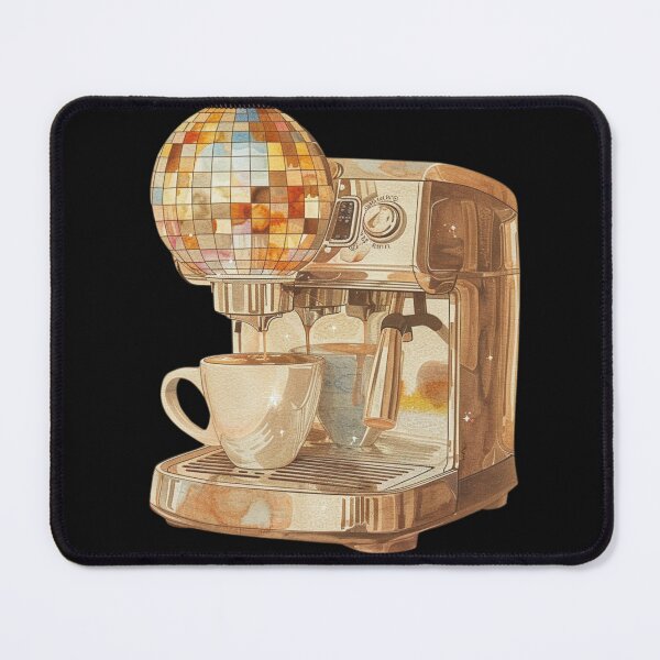 Item preview, Disco Espresso Retro Kitchen Glam Design designed and sold by The Digital Design Collective .