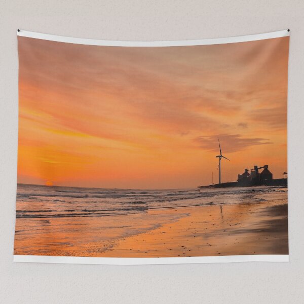 Item preview, Cambois Beach Sunrise Silhouettes designed and sold by Violaman.
