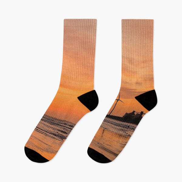 Item preview, Cambois Beach Sunrise Silhouettes designed and sold by Violaman.