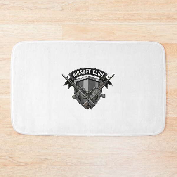 Item preview, Airsoft Club Badge - Black and White Tactical Logo designed and sold by SupraShore.