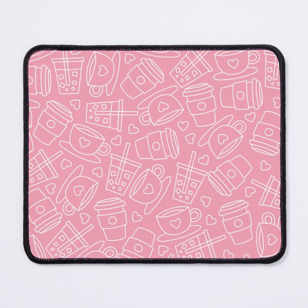 Item preview, cute coffee pink pattern designed and sold by winterpumpkin.