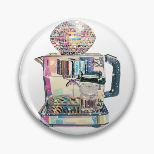 Item preview, Colorful Mosaic Disco Coffee Maker designed and sold by The Digital Design Collective .