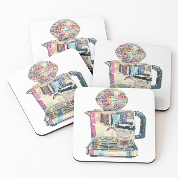 Item preview, Colorful Mosaic Disco Coffee Maker designed and sold by The Digital Design Collective .