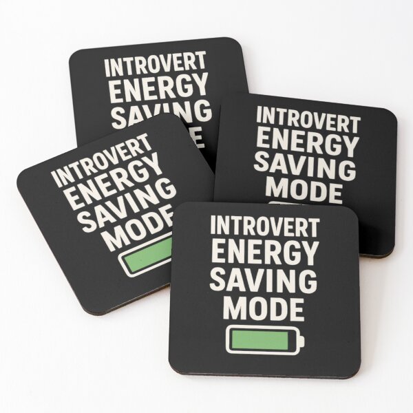 Artikelvorschau, Introvertierter Energiesparmodus – Lustiges Zitat-Shirt entworfen und verkauft von Long Family Gifts.