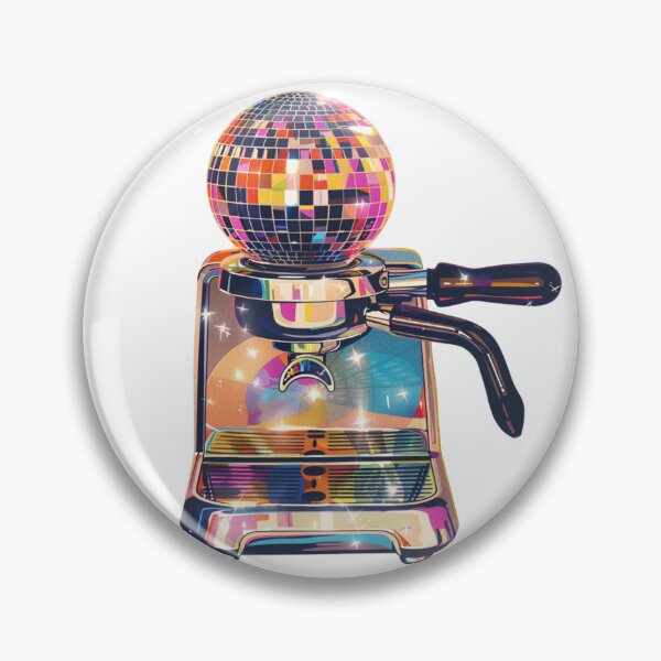 Item preview, Disco Colorful Mosaic Coffee Maker designed and sold by The Digital Design Collective .