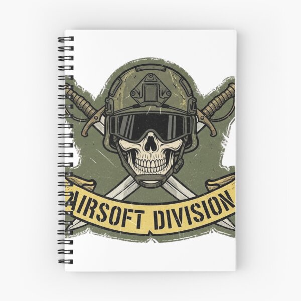 Item preview, Airsoft Division - Tactical Skull Patch Design designed and sold by SupraShore.
