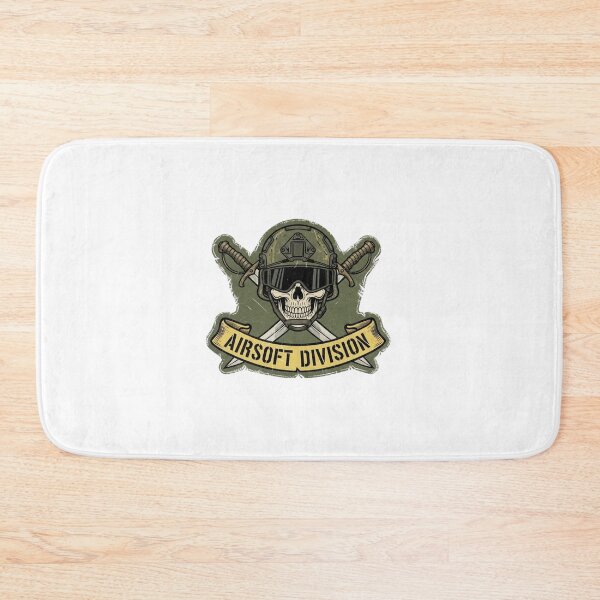 Item preview, Airsoft Division - Tactical Skull Patch Design designed and sold by SupraShore.