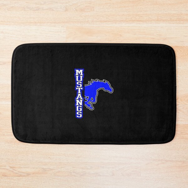 Item preview, Blue Mustangs School Spirit Mustang 		 designed and sold by tvjnjhopoko83.
