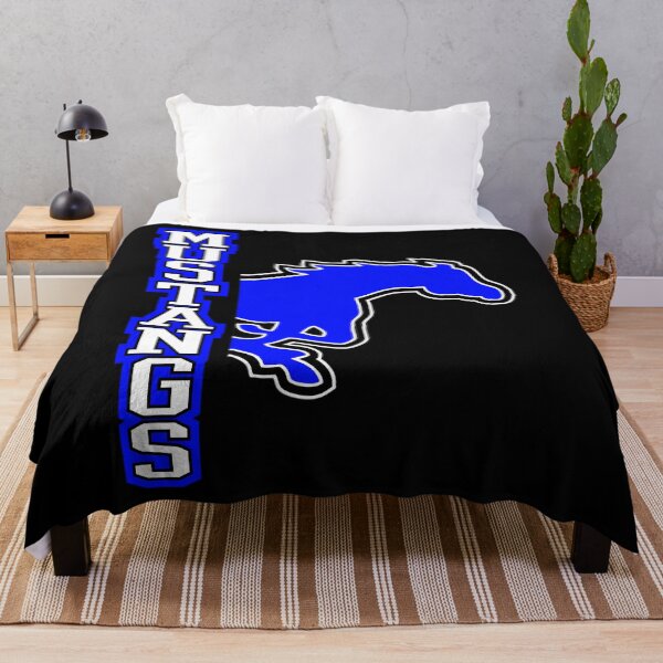 Item preview, Blue Mustangs School Spirit Mustang designed and sold by tvjnjhopoko83.