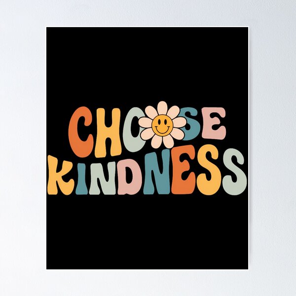 Item preview, Choose Kindness - Retro Groovy Daisy Be Kind Inspirational 		 designed and sold by rgqrouwbez57.