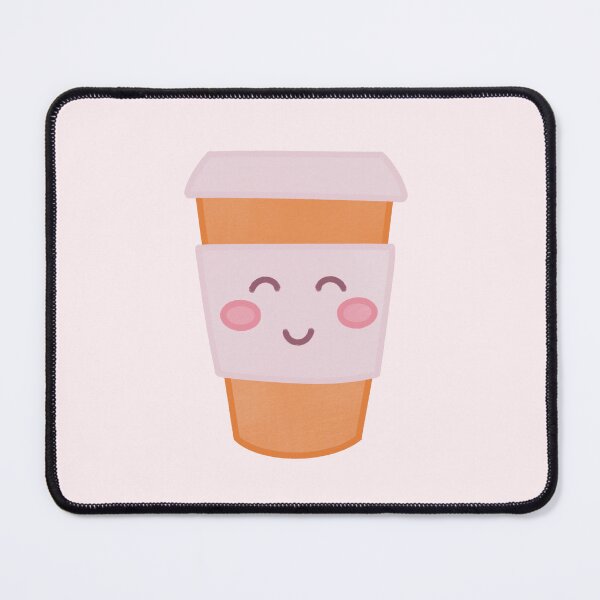 Item preview, cute smiling coffee takeout cup designed and sold by winterpumpkin.