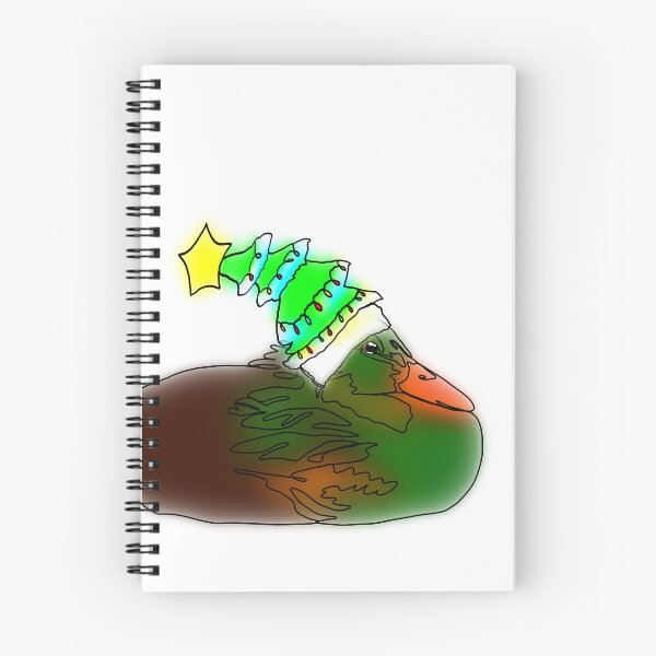 Item preview, Duck Wearing a Christmas Tree Hat – animalzinhats  designed and sold by Ashley’sAnimalz.