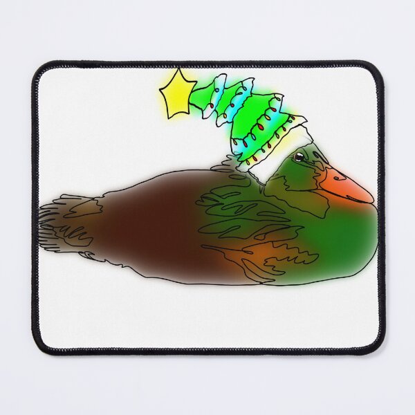 Item preview, Duck Wearing a Christmas Tree Hat – animalzinhats designed and sold by Ashley’sAnimalz.