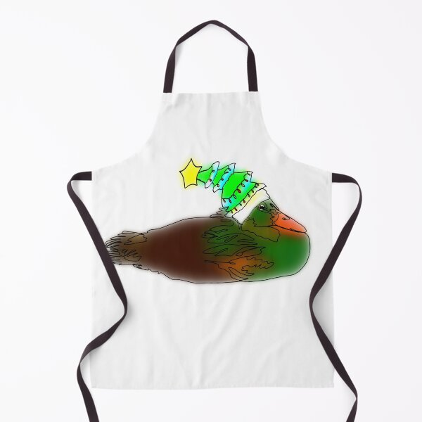 Item preview, Duck Wearing a Christmas Tree Hat – animalzinhats designed and sold by Ashley’sAnimalz.