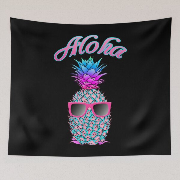 Item preview, Cool Colorful Pineapple Hawaiian Aloha 		 designed and sold by rulloriqw44.