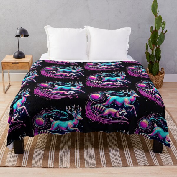 Item preview, Deer and raccoon designed and sold by Dogandesighn.