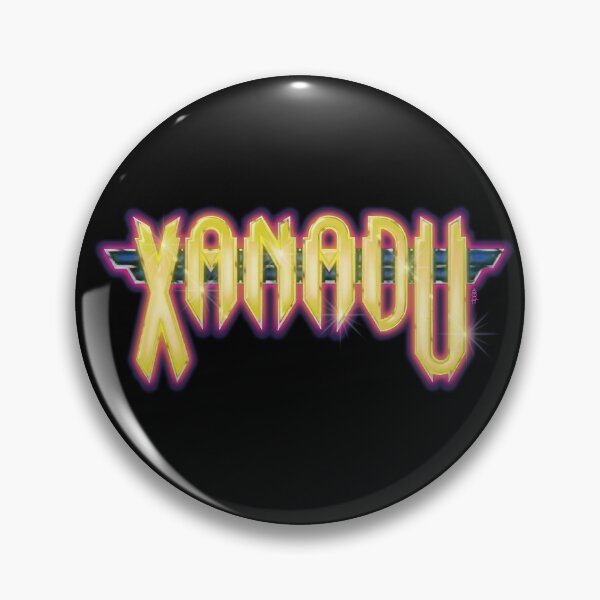 Item preview, Logotipo iluminado brillante de Xanadu designed and sold by AbbottDesigns.