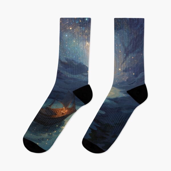Item preview, Ship Sailing on a River of Stars designed and sold by Rtymer.