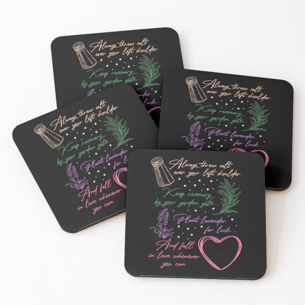Item preview, Always Throw Spilled Salt Practical Magic Inspirit Quote 		 designed and sold by gsjuzabfkar81.