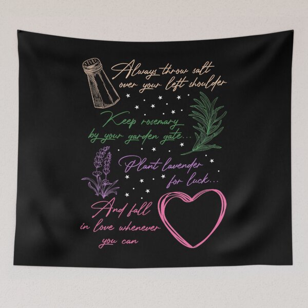 Item preview, Always Throw Spilled Salt Practical Magic Inspirit Quote designed and sold by gsjuzabfkar81.
