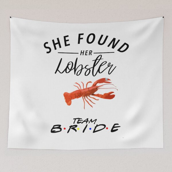 Item preview, She Found Her Lobster  	 designed and sold by xuwlupdiy72.