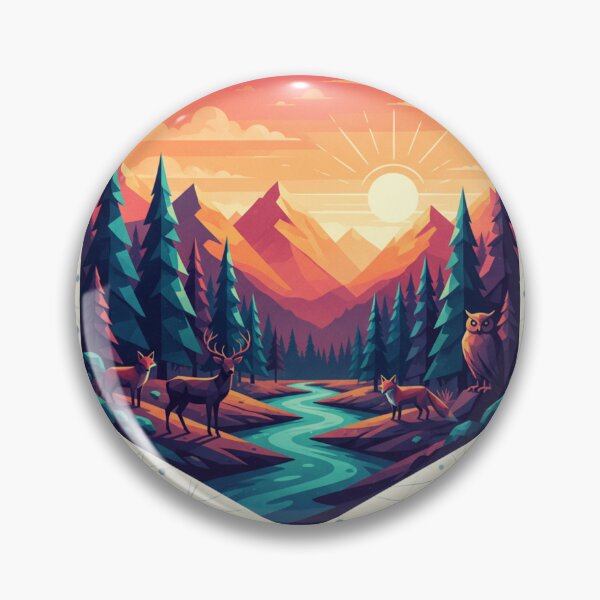 Item preview, Mystic Sunset Forest Adventure designed and sold by Andrew-212.