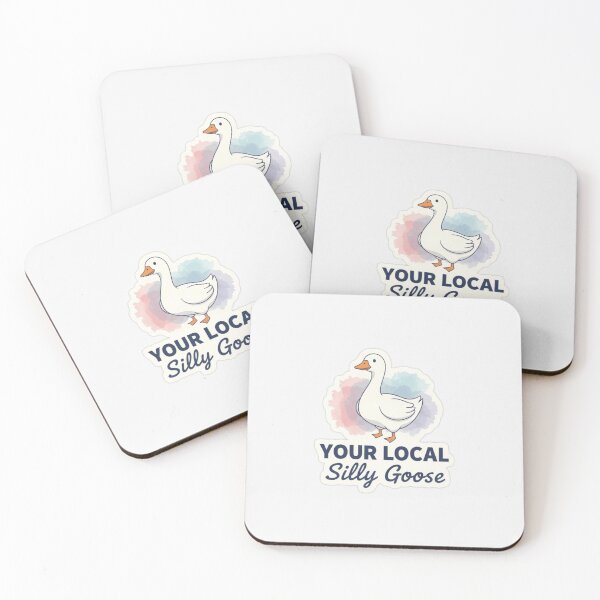 Item preview, Your Local Silly Goose Sticker (or T-Shirt) - Trendy Meme designed and sold by LatestDesign95.