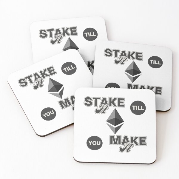 Item preview, Stake It Till You Make It™ Ethereum Crypto Hustle designed and sold by Compound Money.