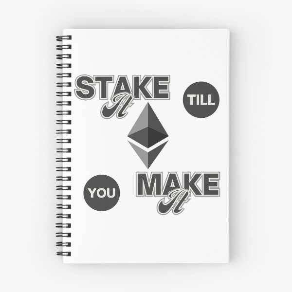 Item preview, Stake It Till You Make It™ Ethereum Crypto Hustle designed and sold by Compound Money.