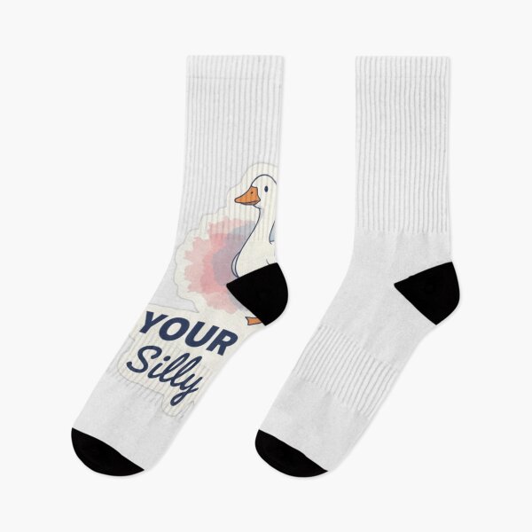 Item preview, Your Local Silly Goose Sticker (or T-Shirt) - Trendy Meme designed and sold by LatestDesign95.