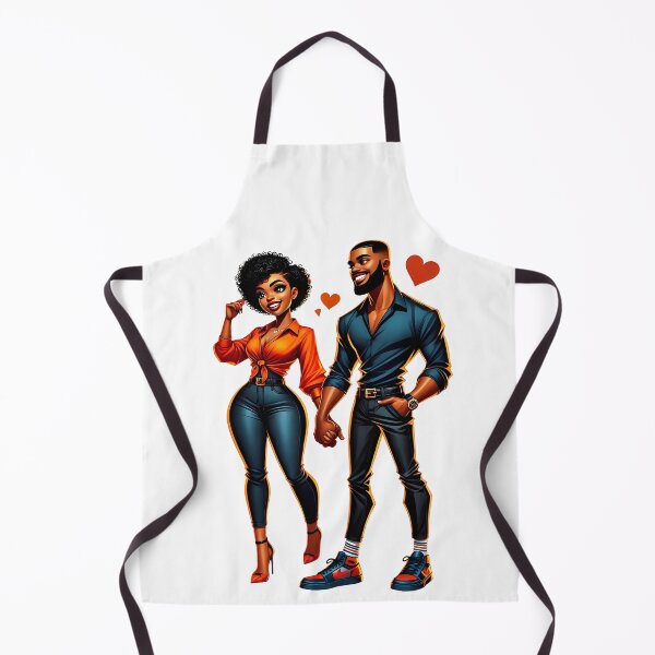 Item preview, Vibrant Black Love Digital Illustration designed and sold by Lulunza.