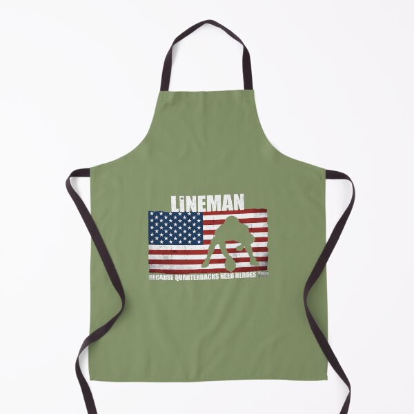 Item preview, Football Lineman Because Quarterbacks need Heroes too 		 designed and sold by coneblxoms46.