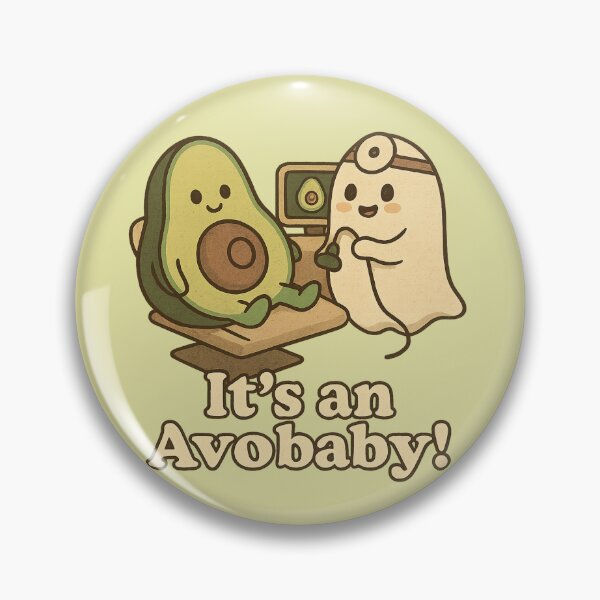 Item preview, OB-GYN Ghost Avocado Mom Ultrasound – Halloween Pregnancy designed and sold by Meandmyshop.