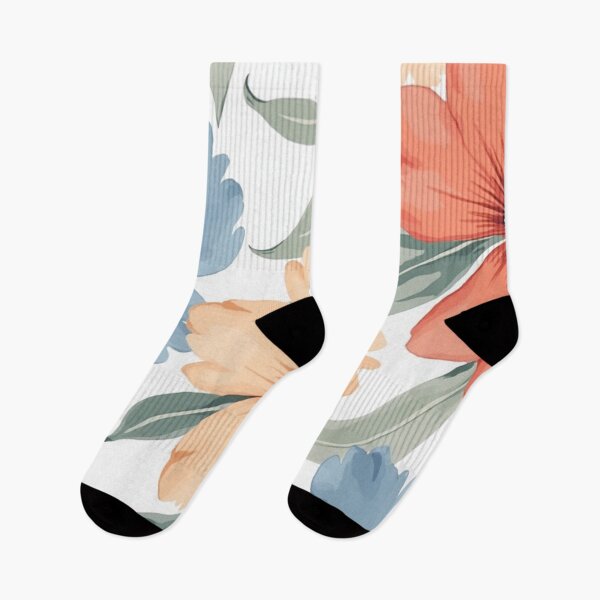 Item preview, Colorful Floral Pattern with Large Blossoms designed and sold by PatiMood.