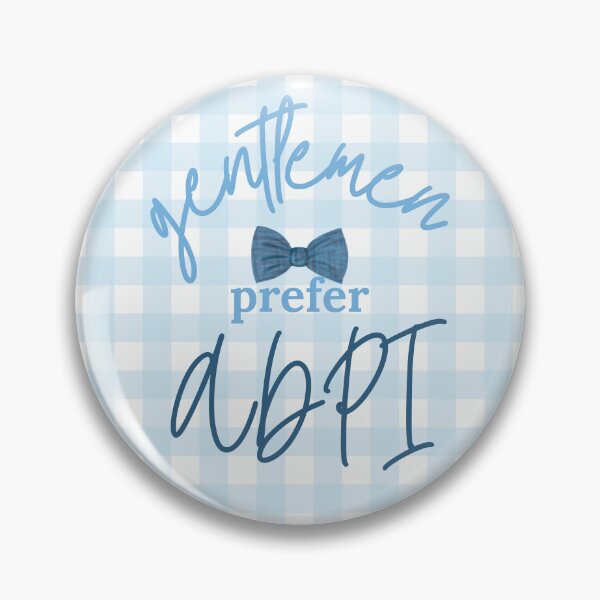 Item preview, Gentlemen prefer ADPI designed and sold by ella-ugiansky.