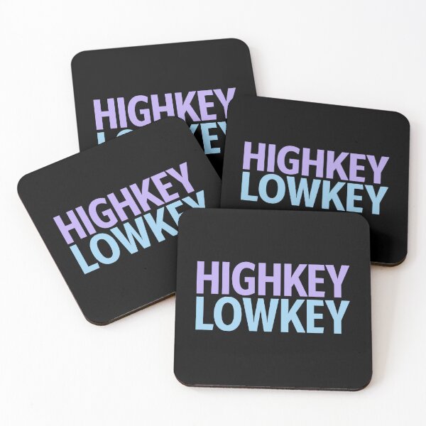 Item preview, Highkey Lowkey in Pastel Blue and Purple designed and sold by Memes N Lore .