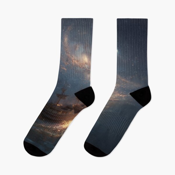 Item preview, Ship Sailing on a River of Stars designed and sold by Rtymer.