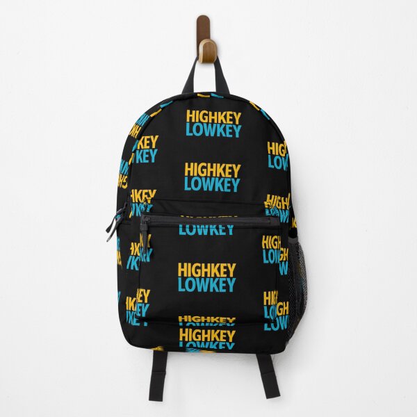 Item preview, Highkey Lowkey in Yellow and Blue designed and sold by Memes N Lore .