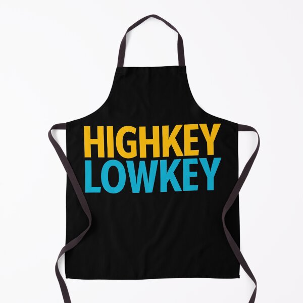 Item preview, Highkey Lowkey in Yellow and Blue designed and sold by Memes N Lore .