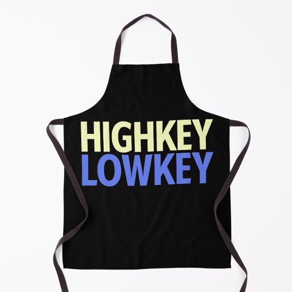 Item preview, Highkey Lowkey in Blue and Yellow designed and sold by Memes N Lore .