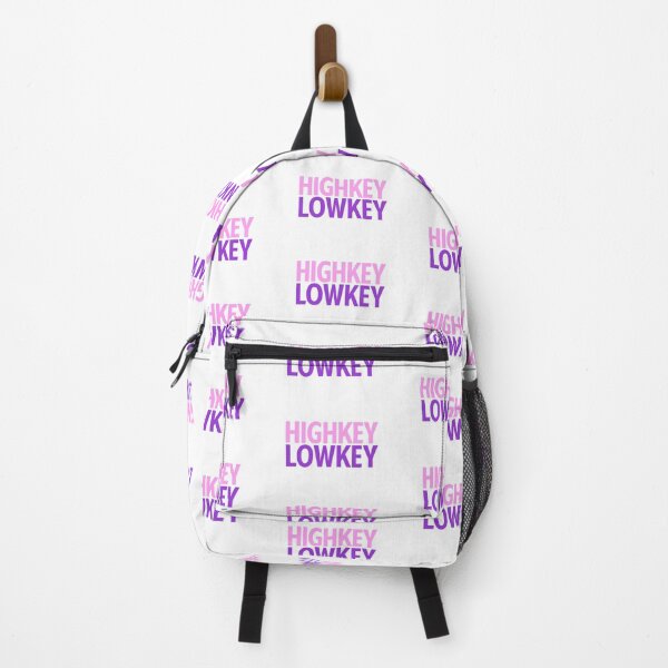 Item preview, Highkey Lowkey in Pink and Violet designed and sold by Memes N Lore .
