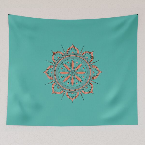 Item preview, Mandala Lotus Boho Design designed and sold by VibrArtco.
