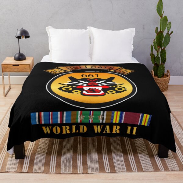 Item preview, Army - 661st Tank Destroyer Bn w Scroll EUR SVC WWII designed and sold by Military Insignia Products.
