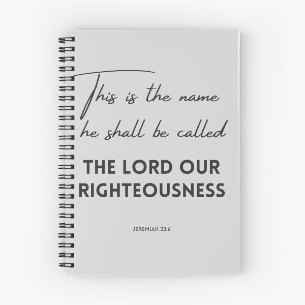 Item preview, Jeremiah 23:6 designed and sold by Undonemadenew.