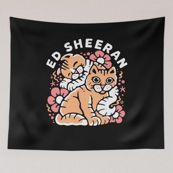 Aperçu de l'œuvre Les chats d'Ed Sheeran créée et vendue par fjyvwtotxbq57.