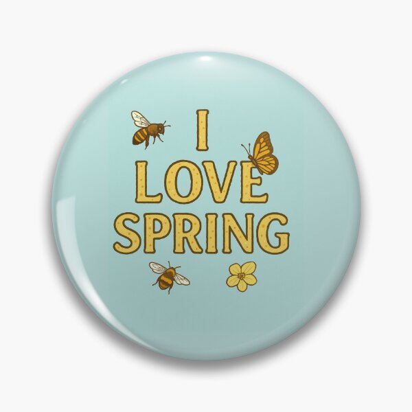 Item preview, I Love Spring – Bees, Butterflies & Bloom designed and sold by GeoWild Designs.