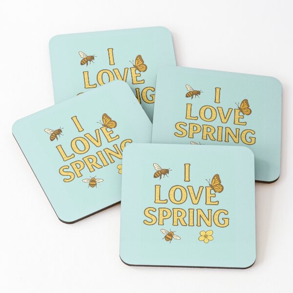 Item preview, I Love Spring – Bees, Butterflies & Bloom designed and sold by GeoWild Designs.