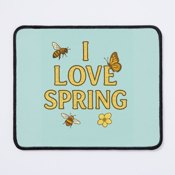 Item preview, I Love Spring – Bees, Butterflies & Bloom designed and sold by GeoWild Designs.